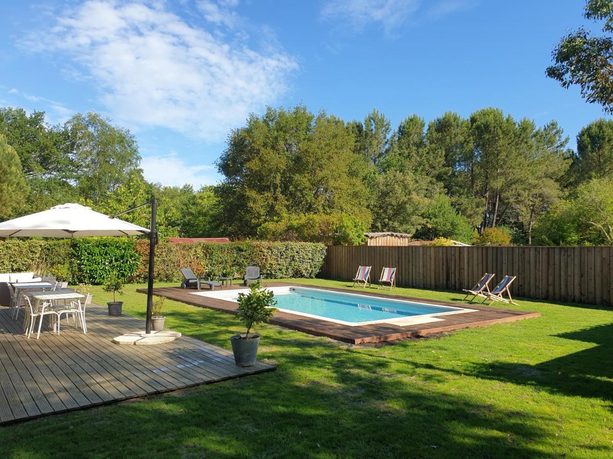 La Grange Du Born Bed & Breakfast Sainte-Eulalie-en-Born Eksteriør bilde